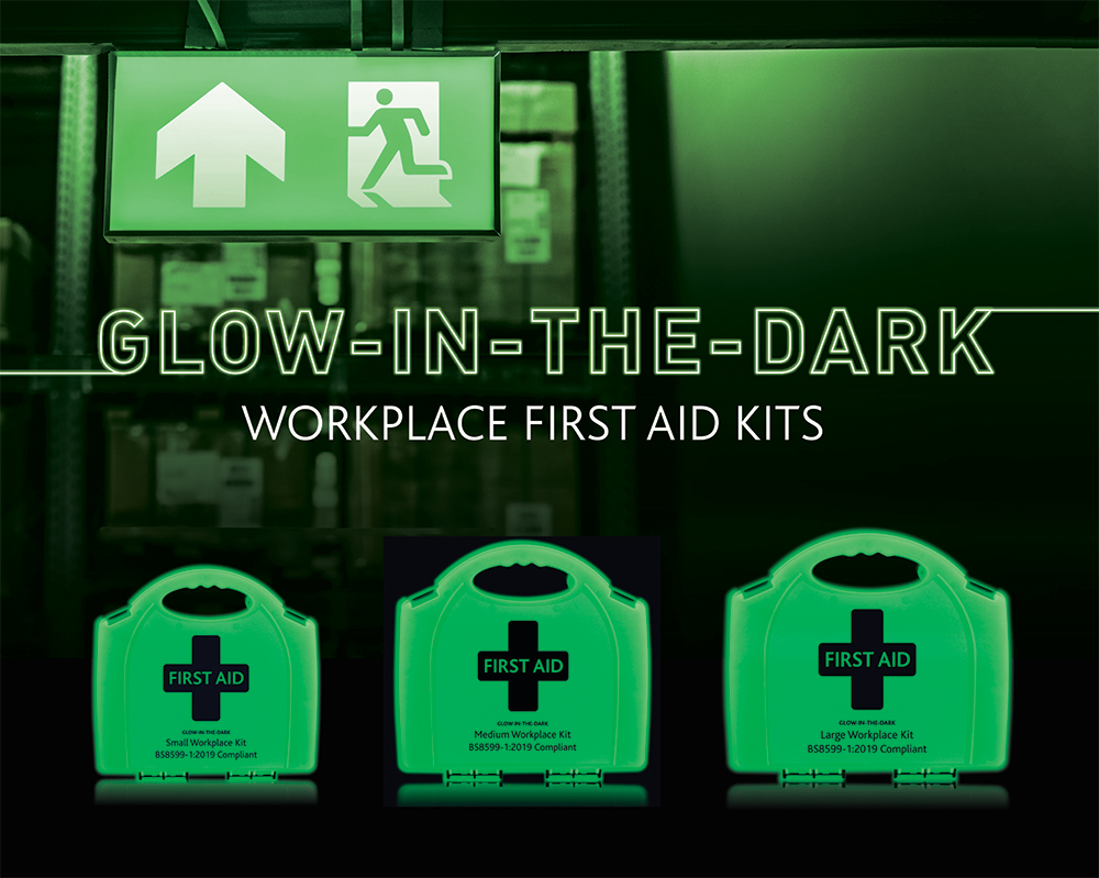 Reliance Medical glow in the dark first aid kits
